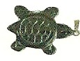 Turtle Hematite Pendant