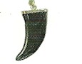 Horn Hematite Pendant