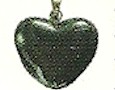 Medium Heart Hematite Pendant