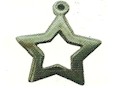 Open Star Hematite Pendant