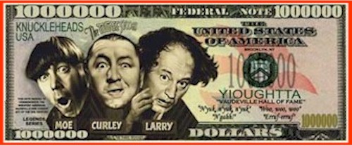 novelty celebrity million dollar bills